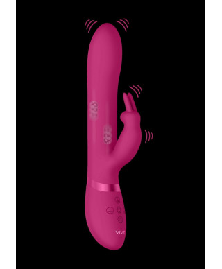 Amoris - Stimulating Beads Rabbit - Pink