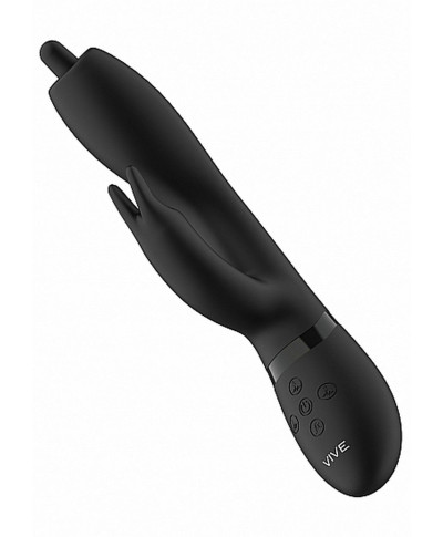 Nilo - Pinpoint Rotating G-spot Rabbit - Black