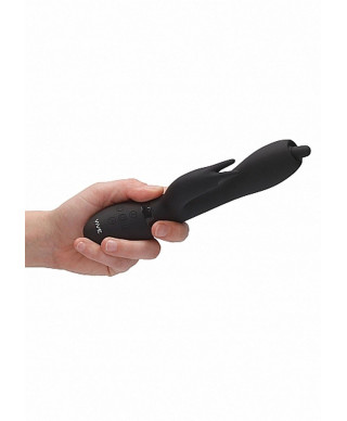 Nilo - Pinpoint Rotating G-spot Rabbit - Black