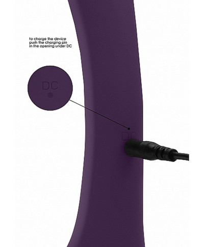 Wibrator Nilo - Pinpoint Rotating G-spot Rabbit - Purple