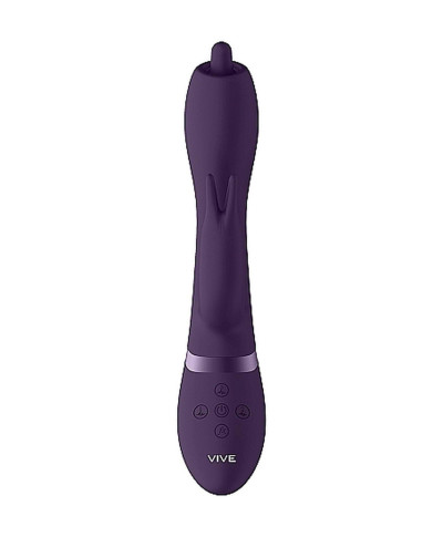 Wibrator Nilo - Pinpoint Rotating G-spot Rabbit - Purple