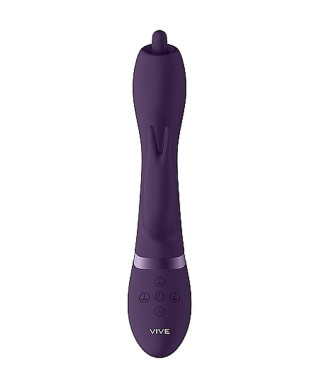 Wibrator Nilo - Pinpoint Rotating G-spot Rabbit - Purple