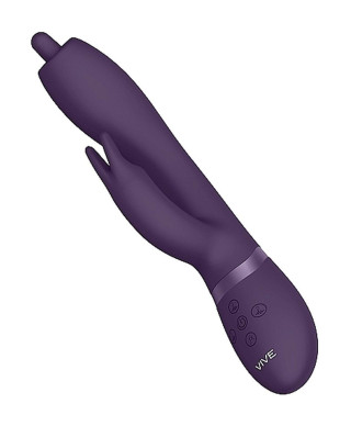 Wibrator Nilo - Pinpoint Rotating G-spot Rabbit - Purple