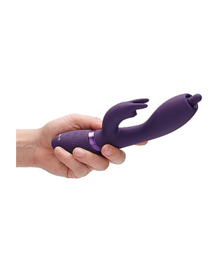 Wibrator Nilo - Pinpoint Rotating G-spot Rabbit - Purple