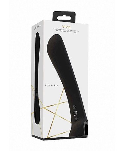 Ombra - Bendable Vibrator Punkt G - Black