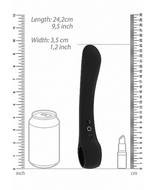 Ombra - Bendable Vibrator Punkt G - Black