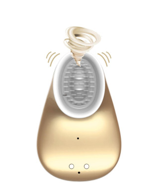 Twitch Hands - Free Suction Vibration Toy - Gold