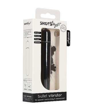 Bullet Vibrator - Extra Long - Black