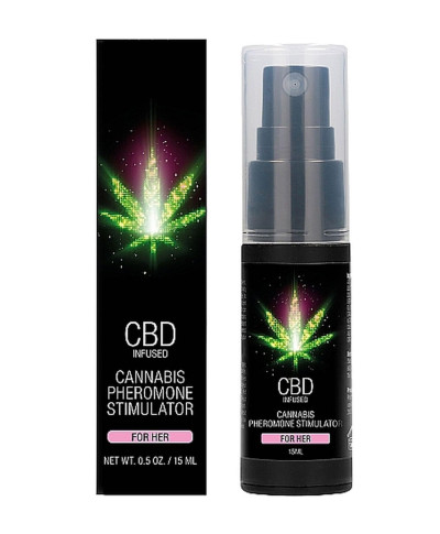 CBD Cannabis Pheromone Stimulator For Her - 15ml