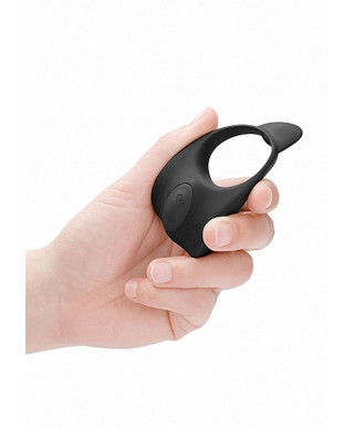 Cock Ring - C-spot Massager - Black