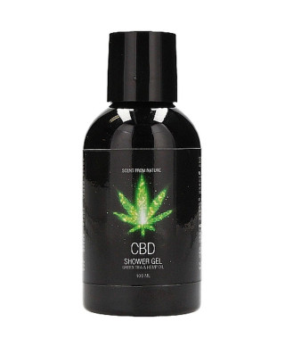 CBD - Bath and Shower - Luxe Travel set - Green Tea Hemp Oil