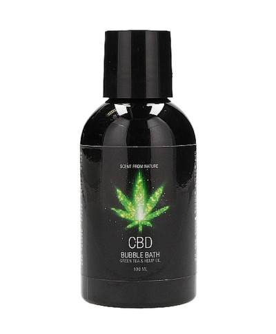 CBD - Bath and Shower - Luxe Travel set - Green Tea Hemp Oil