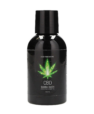 CBD - Bath and Shower - Luxe Travel set - Green Tea Hemp Oil