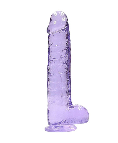 Silikonowe grube dildo z mocną przyssawką 25 cm