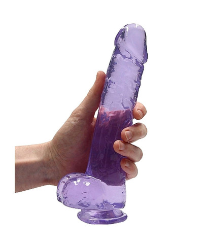 Silikonowe grube dildo z mocną przyssawką 25 cm