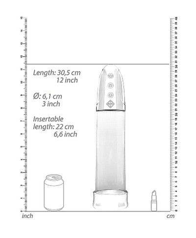 Automatic Rechargeable Luv Pump - Transparent