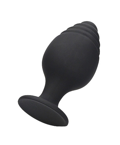 Rippled Butt Plug Set - Black