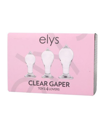 Set di Plug Clear Gaper