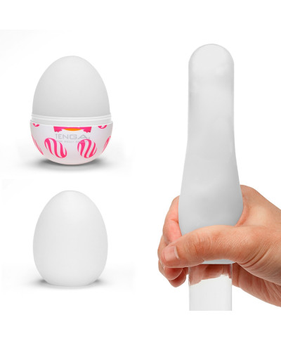 Masturbator jajko spirale Tenga Egg Curl Single