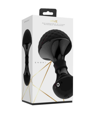 Enoki - Bendable Massager - Black