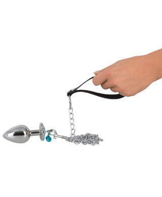 Butt Plug Set with a Leash