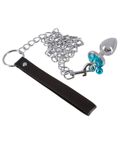 Butt Plug Set with a Leash