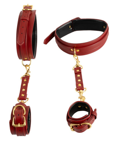 Kajdanki Zestaw Bad Kitty HandLeg Restraints