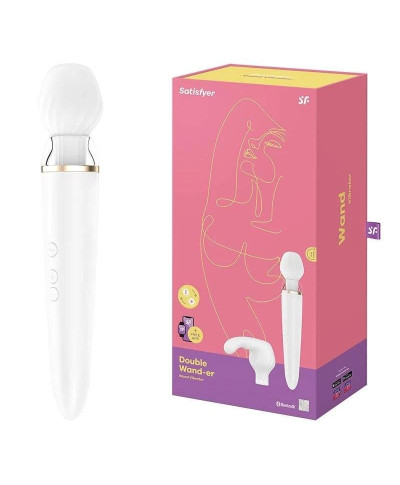 Masażer łechtaczki apka satisfyer double wand-er