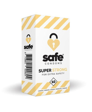 SAFE - Condooms Super Strong voor extra veiligheid 10 stuks