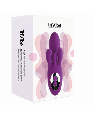 FeelzToys - TriVibe G-Spot Vibrator met Clitoris Schaamlippen Stimulatie Paars