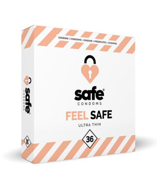 SAFE - Condooms Voelen Veilig Ultra Dun 36 stuks