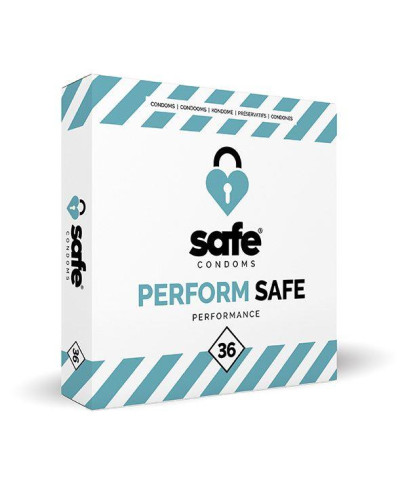 SAFE - Condoms Perform Safe Performance 36 pcs