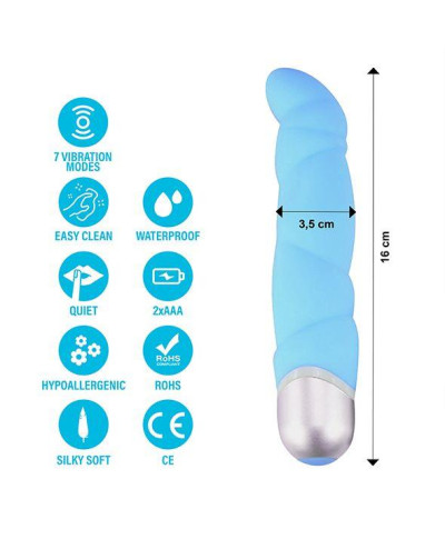 FeelzToys - Gino Vibrator Blauw