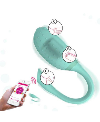 Magic Motion - Fugu Smart Wearable Vibrator Green