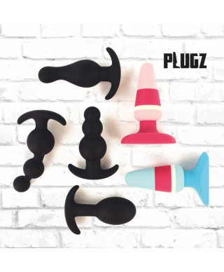 FeelzToys - Plugz Butt Plug Black Nr 4