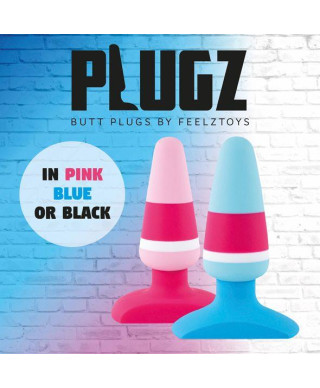 Silikonowy korek analny z uchwytem zatyczka 9 cm