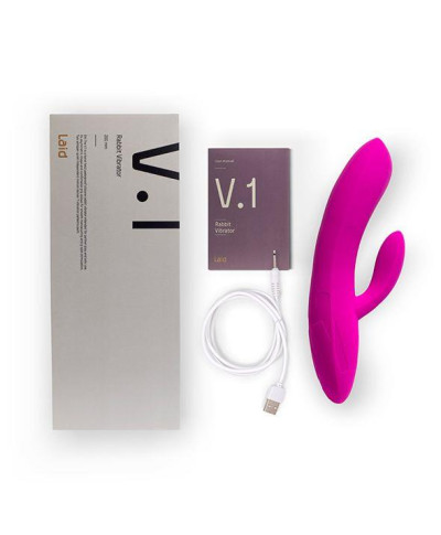 Laid - V1 Silicone Rabbit Vibrator Roze