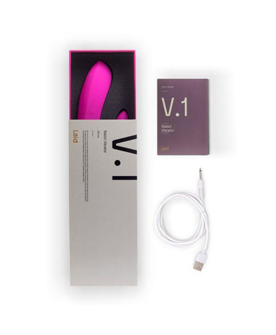 Laid - V1 Silicone Rabbit Vibrator Roze