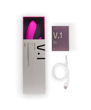 Laid - V1 Silicone Rabbit Vibrator Roze