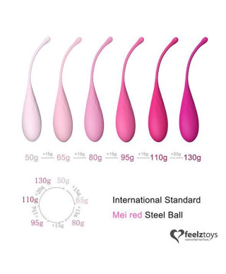 FeelzToys - FemmeFit Pelvic Muscle Training Set 6 pcs