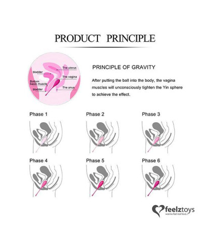 FeelzToys - FemmeFit Pelvic Muscle Training Set 6 pcs