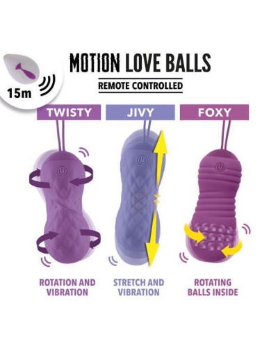 FeelzToys - Remote Controlled Motion Love Balls Jivy