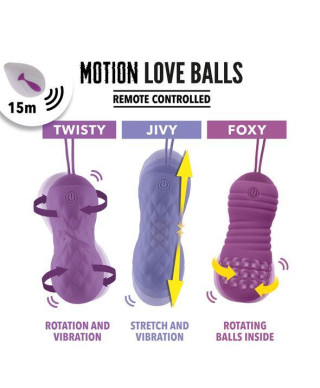 FeelzToys - Remote Controlled Motion Love Balls Jivy