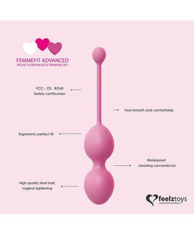 FeelzToys - FemmeFit Advanced Pelvic Muscle Training Set 3 pcs