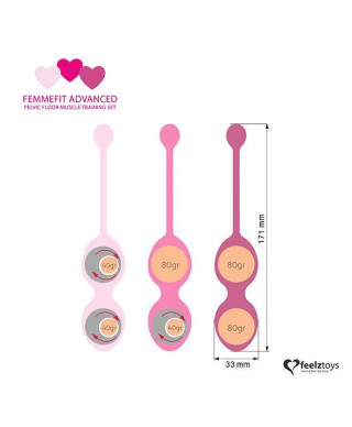 FeelzToys - FemmeFit Advanced Pelvic Muscle Training Set 3 pcs