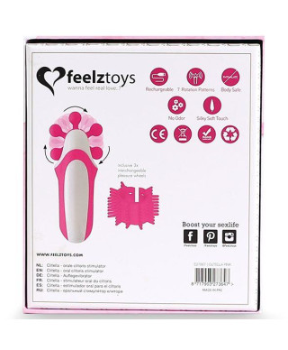 FeelzToys - Clitella Oral Clitoral Stimulator Pink