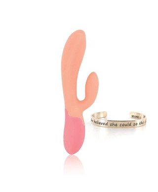 RS - Essentials - Xena Rabbit Vibrator Perzik Koraal