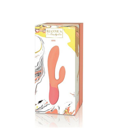 RS - Essentials - Xena Rabbit Vibrator Perzik Koraal