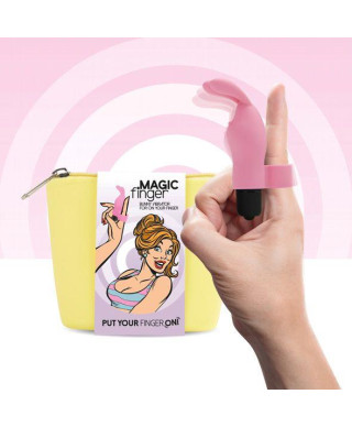 FeelzToys - Magic Finger Vibrator Roze Różowy