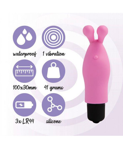 FeelzToys - Magic Finger Vibrator Roze Różowy